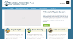 Desktop Screenshot of organiclawyers.com